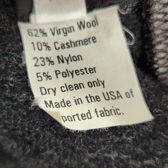 Joyce Onarheim Boe Reversible Wool Cashmere Coat S/M USA Made Legacy Collection - Picture 7 of 9